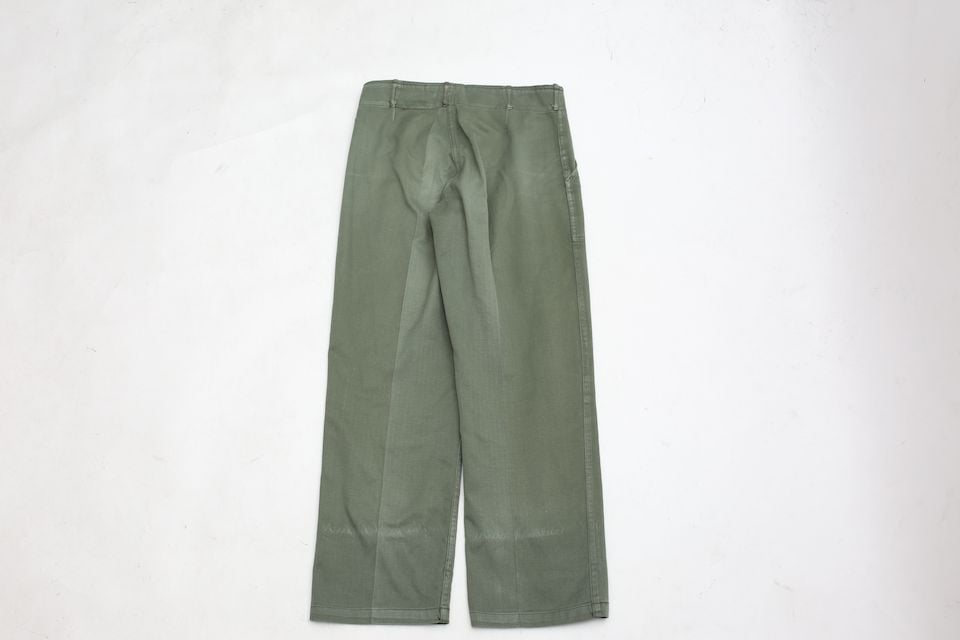 60~70′s 韓国軍 ヘリンボーン ベイカーパンツ Korean Army 60~70′s 韓国軍 ヘリンボーン ベイカーパンツ Korean Army