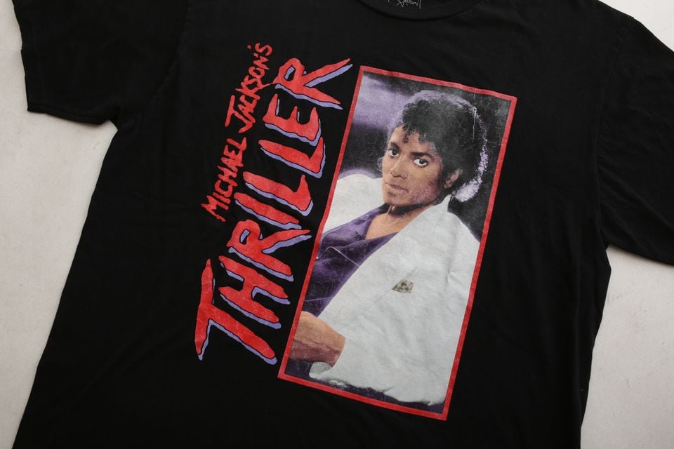 マイケルジャクソン/1988TUUR-Tシャツ。パンフレット付き。