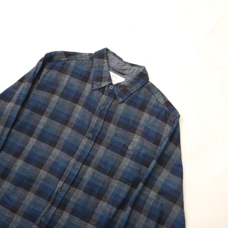 チェック コットン フランネルシャツ Plaid Flannel L/S Shirt