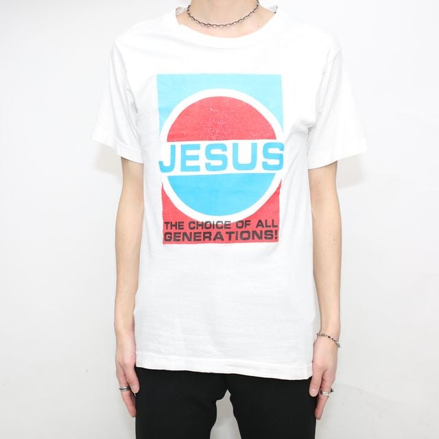 80's ペプシパロディ ジーザス Tシャツ# - トップス