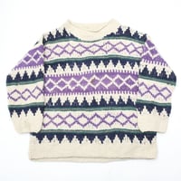 エクアドル ウール ニット セーター  Ecuador Wool Knit Sweater#