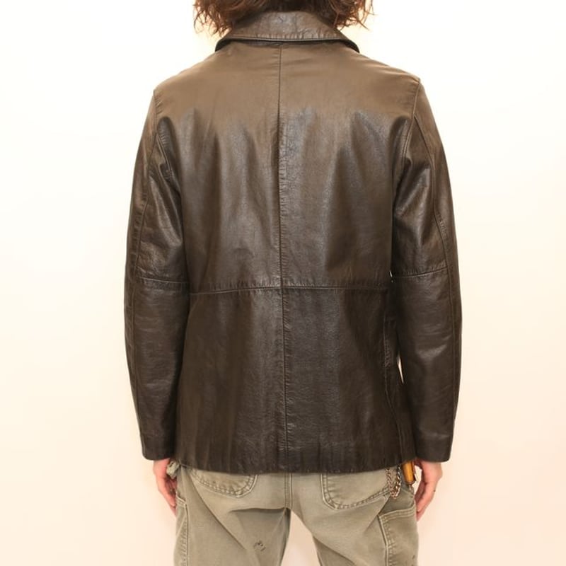 ヴィンテージ レザー ジャケット Vintage Leather Jacket# | Blue