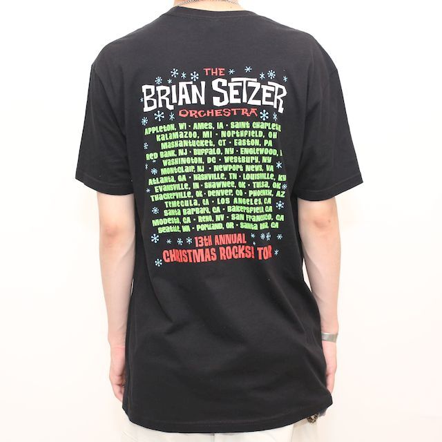 ブライアン セッツァー オーケストラ Tシャツ The Brian Setzer ブライアン セッツァー オーケストラ Tシャツ The Brian Setzer