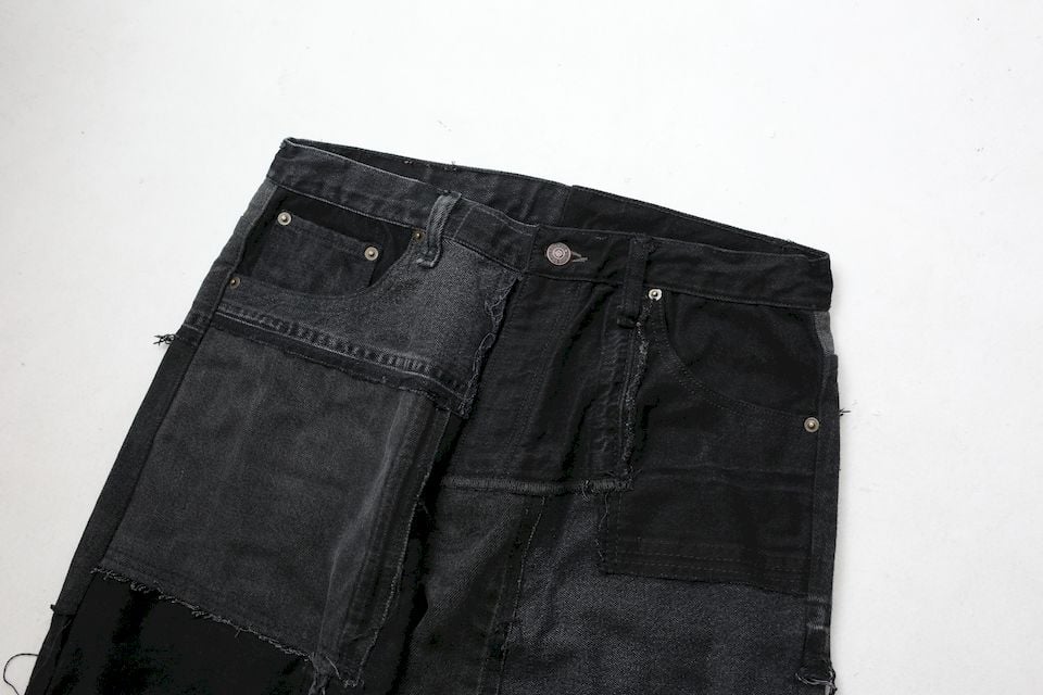 リーバイス パッチワーク リメイク デニムパンツ Levi's リーバイス パッチワーク リメイク デニムパンツ Levi's