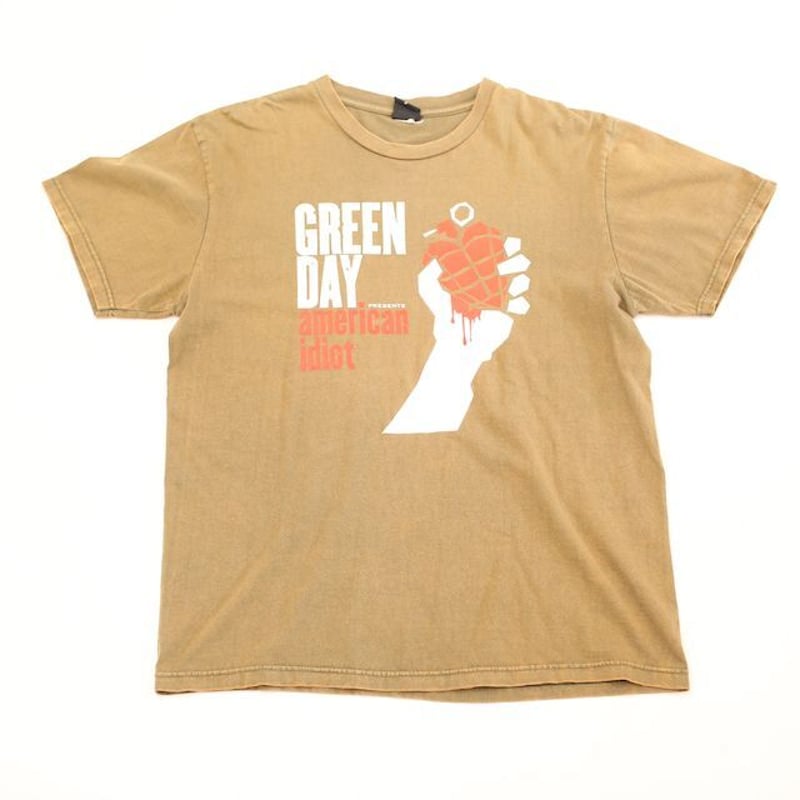 グリーンデイ アメリカン・イディオット Tシャツ バンT Green day# | Blue