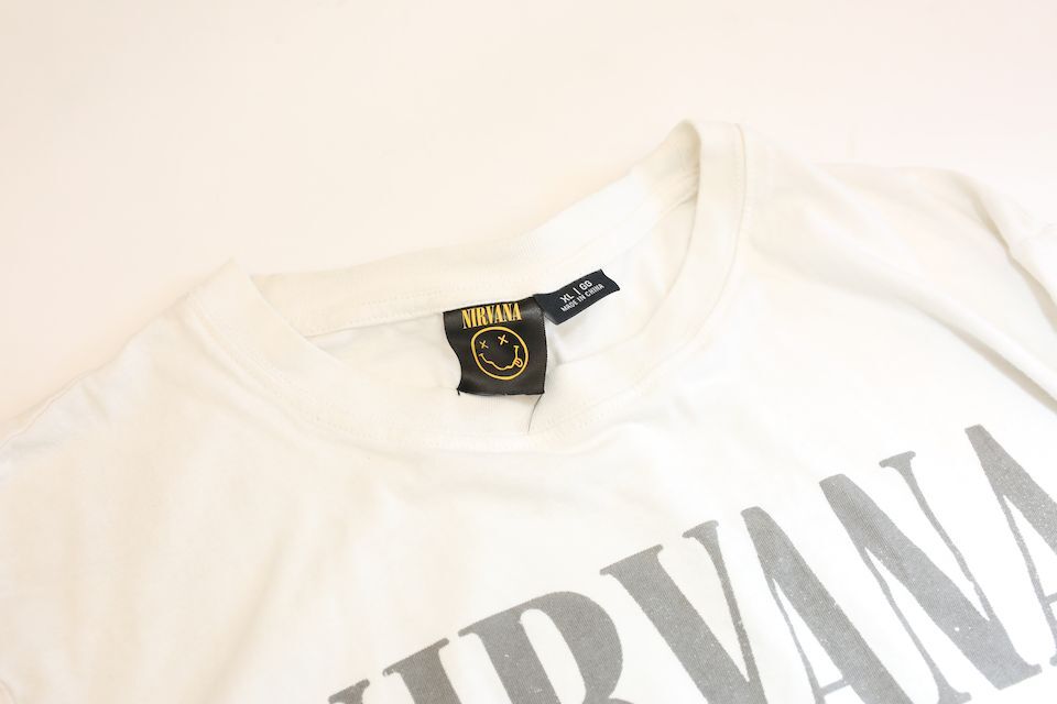 ニルバーナ バンドTシャツ ロンT NIrvana L/S T-Shirt | Blue ニルバーナ バンドTシャツ ロンT NIrvana L/S T-Shirt | Blue