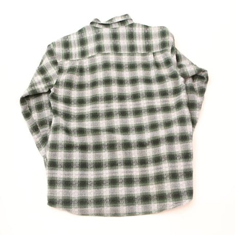 アウトドア オンブレチェック ネルシャツ Outdoor Ombre Checkered Flannel Shirt