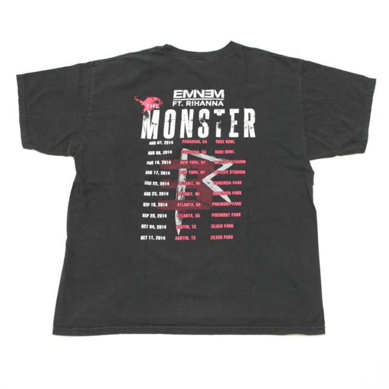 Eminem x Rihanna The Monster Tour Tシャツ Eminem x Rihanna The Monster Tour Tシャツ - メルカリ