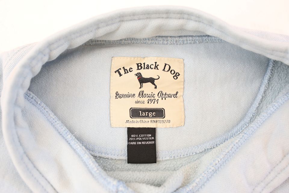 ブラックドッグ スウェット トレーナー The Black Dog# | Blue