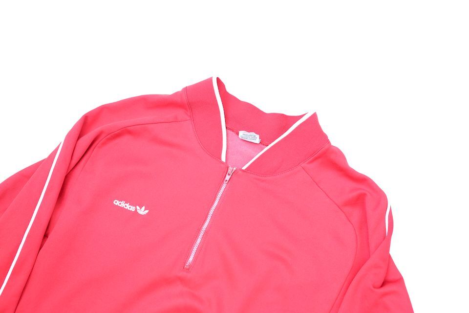 70s アディダス ハーフジップ トラックジャケット Adidas Half 70s アディダス ハーフジップ トラックジャケット Adidas Half
