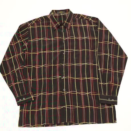 総柄ロングスリーブシャツ L/Shirt #