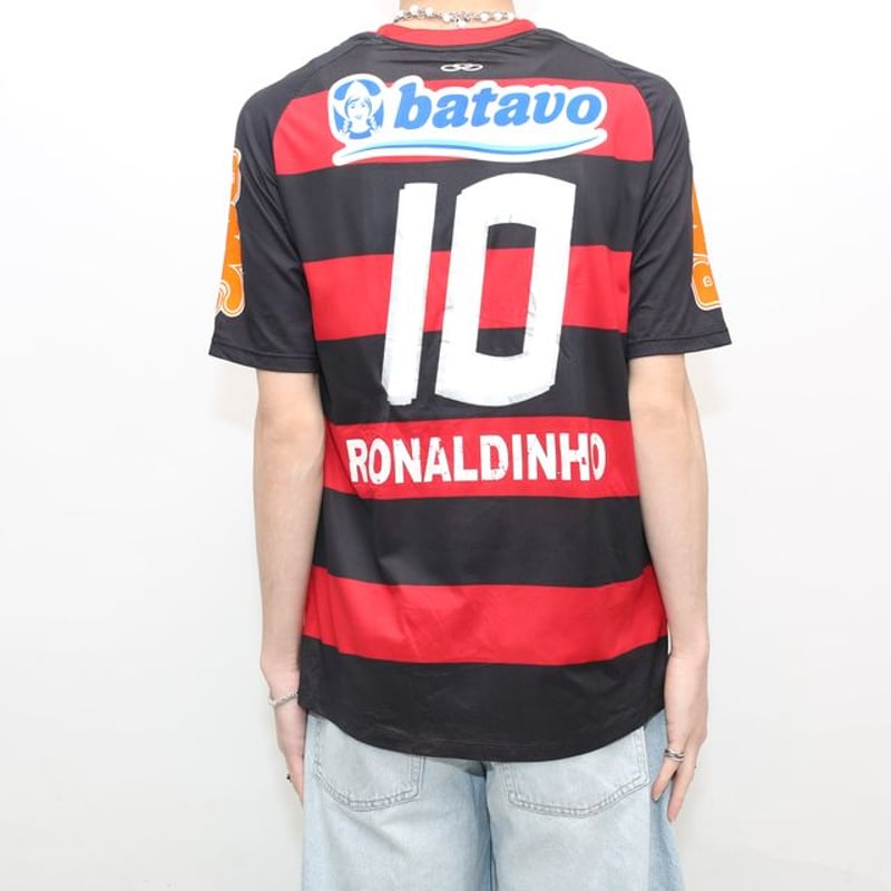 フラメンゴ 10-11 ロナウジーニョ #10 フットボール ゲームシャツ 