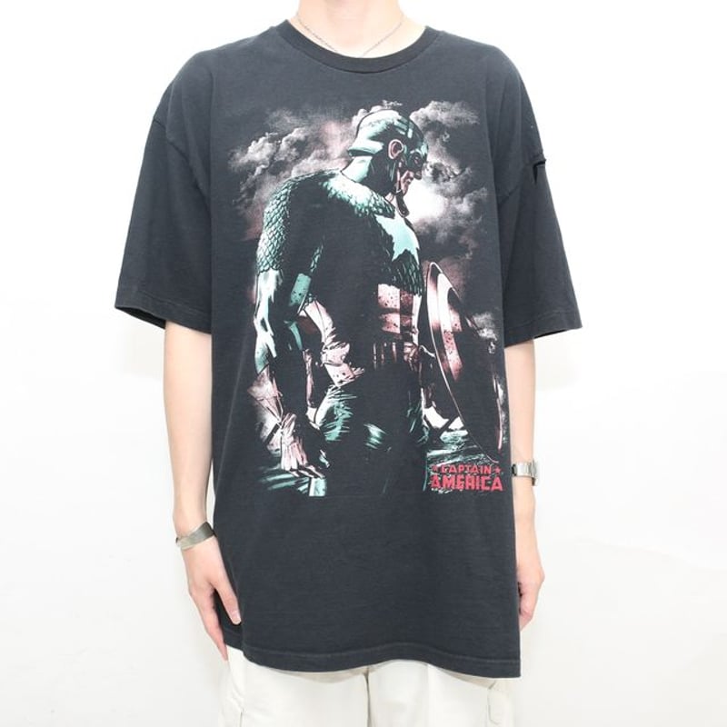 キャプテンアメリカ Tシャツ Captain America T-Shirt | Blue キャプテンアメリカ Tシャツ Captain America T-Shirt | Blue