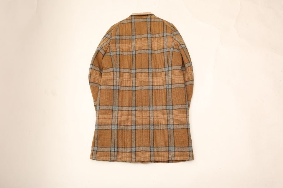 サンシー ウール チェック チェスター コート SUNSEA 14AW Wool サンシー ウール チェック チェスター コート SUNSEA 14AW Wool