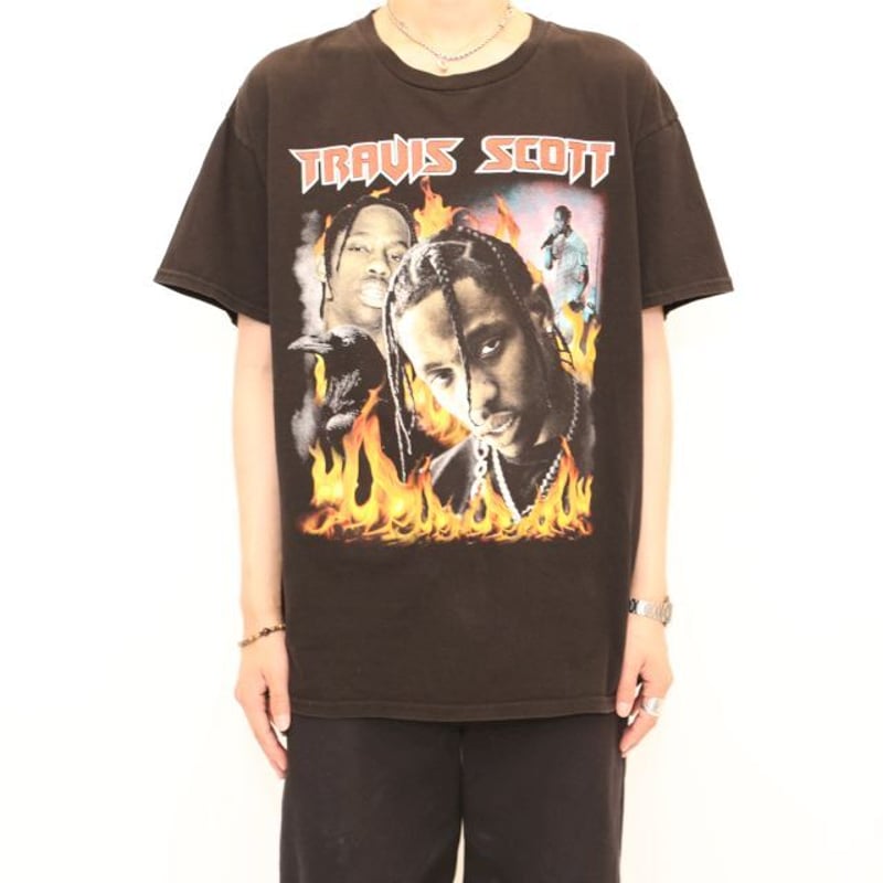 トラヴィススコット Tシャツ Travis Scott T-shirt | Blue トラヴィススコット Tシャツ Travis Scott T-shirt | Blue
