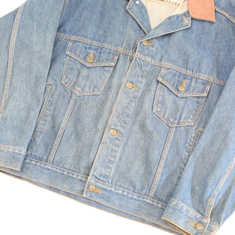 90s マルボロ デニムジャケット Marlboro Denim Jacket | Blue
