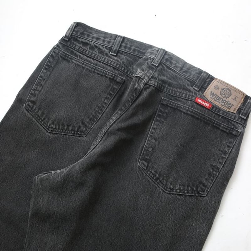 ラングラー ブラックデニム パンツ Wrangler Black Denim Pants ラングラー ブラックデニム パンツ Wrangler Black Denim Pants