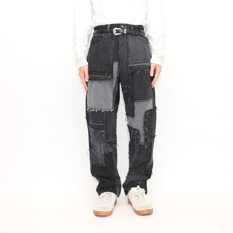 リーバイス パッチワーク リメイク デニムパンツ Levi's リーバイス パッチワーク リメイク デニムパンツ Levi's