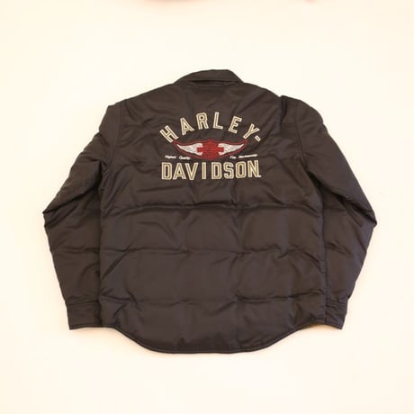 90s-00s ハーレーダビッドソン ダウン ジャケット Harley Davidson Reversible Padded Jacket