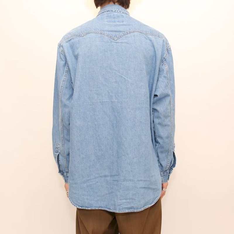 90's リーバイス ウエスタン デニムシャツ Levi's Western Denim 90's リーバイス ウエスタン デニムシャツ Levi's Western Denim
