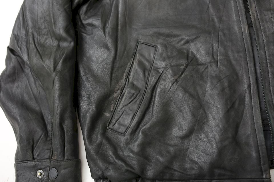 ルーズシルエット ラムレザージャケット Perry Ellis Lamb ルーズシルエット ラムレザージャケット Perry Ellis Lamb