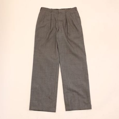 千鳥柄 スラックス パンツ Vintage Houndstooth patterned Slacks Pants