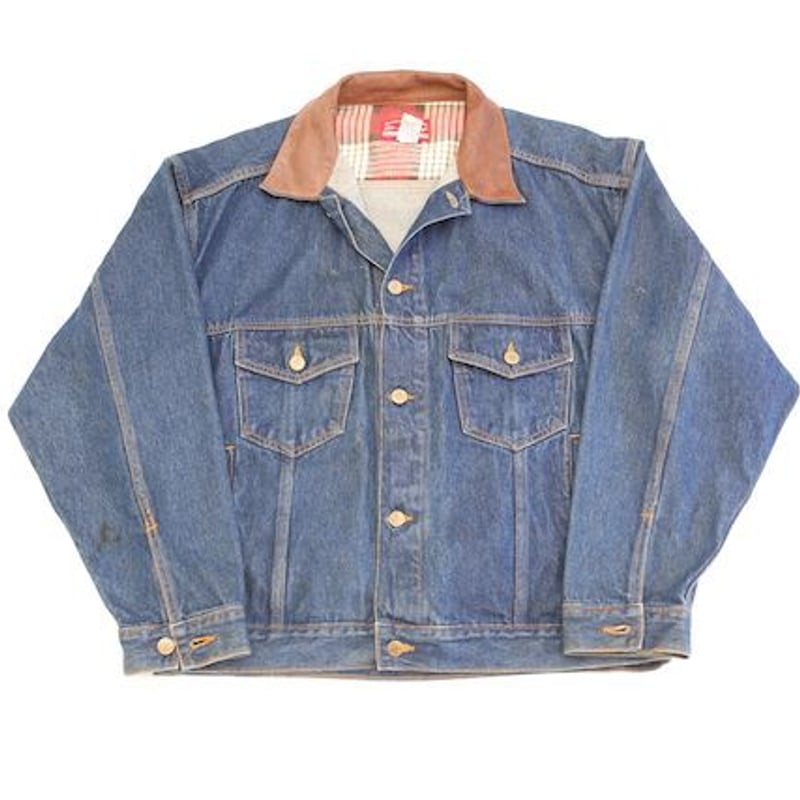 Marlboro デニムジャケット Lサイズ 中古・古着通販】MARLBORO COUNTRY STORE (マルボロカントリー