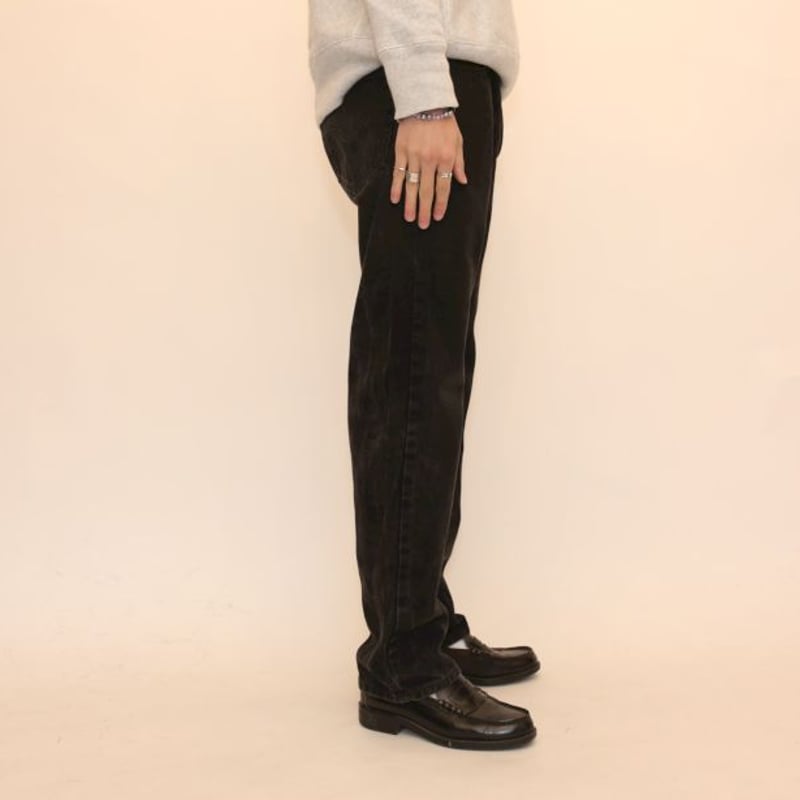 リーバイス 505 ブラックデニムパンツ Levi's Black Denim | Blue リーバイス 505 ブラックデニムパンツ Levi's Black Denim | Blue