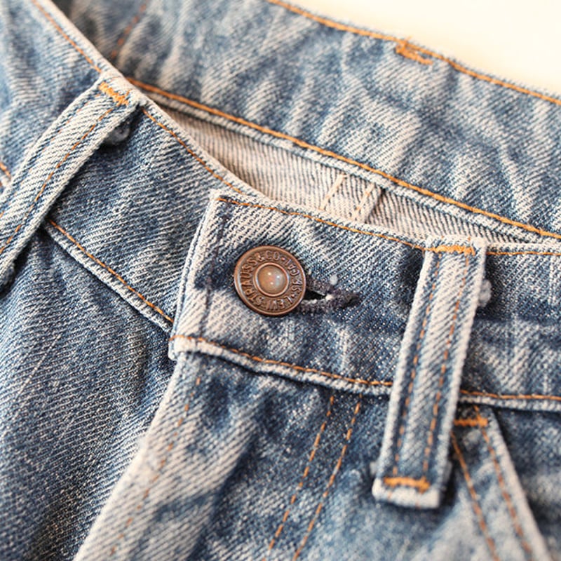リーバイス雑貨、4点 80s Levi's 20505 0217 デニムパンツ 34×34 USA製 裾チェーンステ