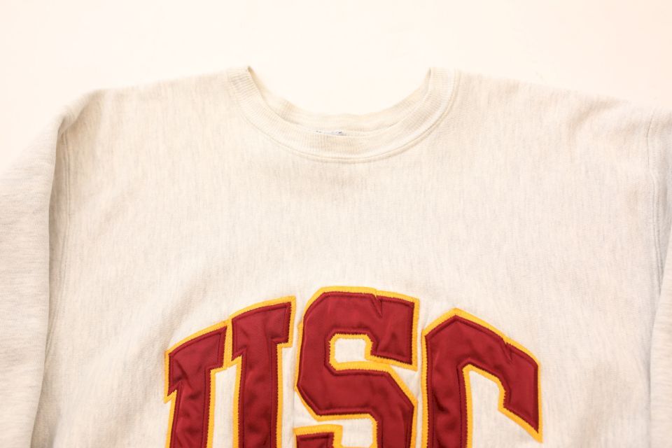 90s 南カルフォルニア大学 カレッジ スウェット USC College Sweat shirt