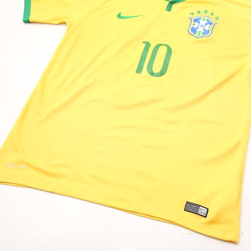 希少】ネイマール ブラジル代表 2014 W杯 アウェイ ユニフォーム