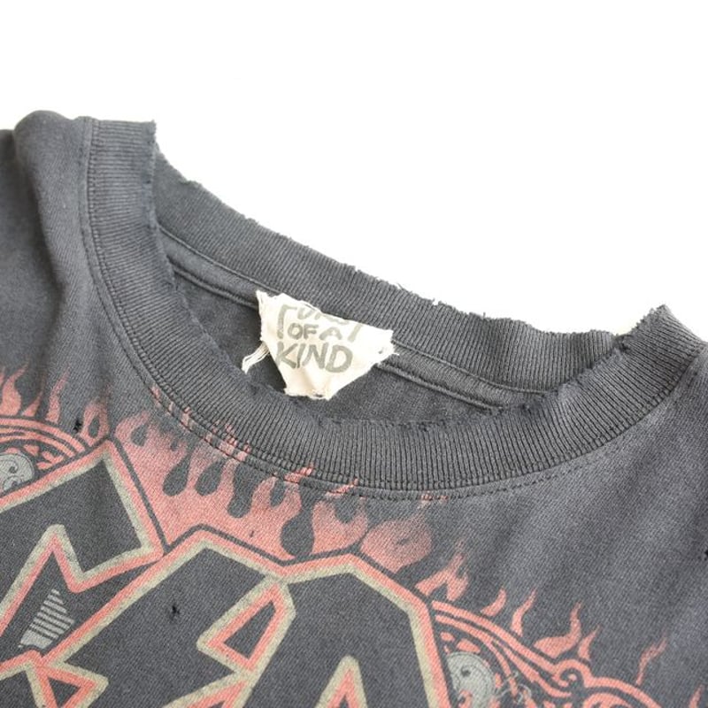 y2k“AC/DC band プリントbroken boro t-shirt y2k“AC/DC band プリントbroken boro t-shirt - メルカリ