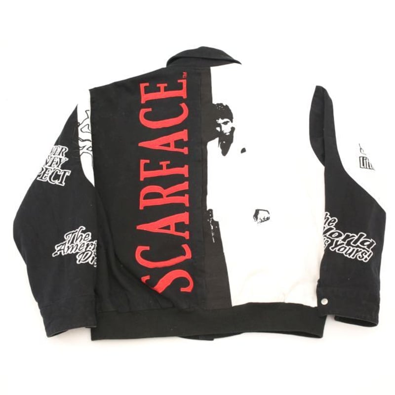 90s スカーフェイス ジャケット JH Design Scarface Racing Jac 90s スカーフェイス ジャケット JH Design Scarface Racing Jac
