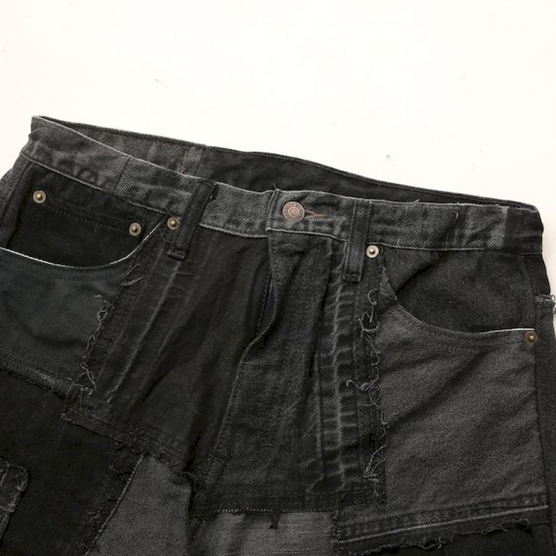 リーバイス パッチワーク リメイク デニムパンツ Levi's リーバイス パッチワーク リメイク デニムパンツ Levi's