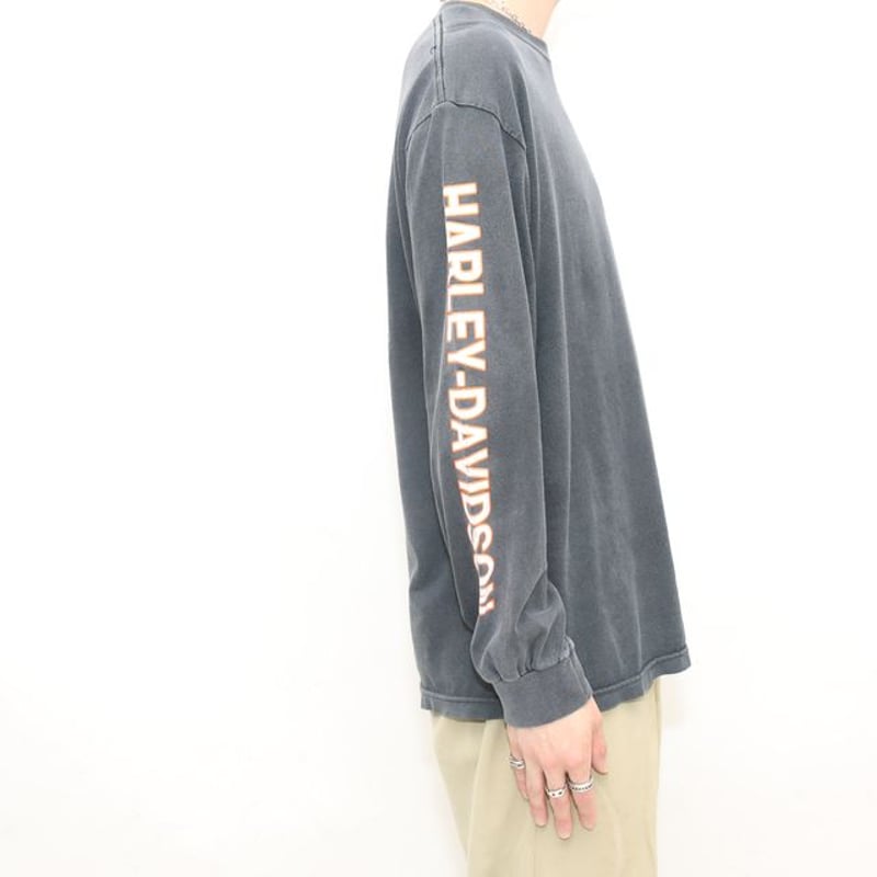 ハーレーダビッドソン ロンT Harley Davidson L/S T-Shirt# | Blue ハーレーダビッドソン ロンT Harley Davidson L/S T-Shirt# | Blue