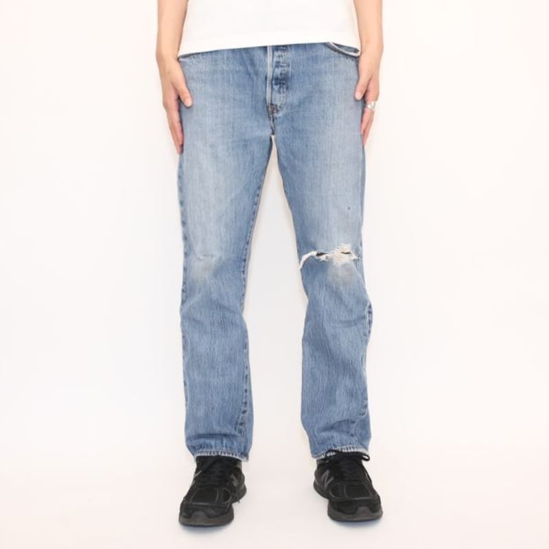 リーバイス501 ダメージ デニム Levi's 501 Damage Denim# | Blue リーバイス501 ダメージ デニム Levi's 501 Damage Denim# | Blue