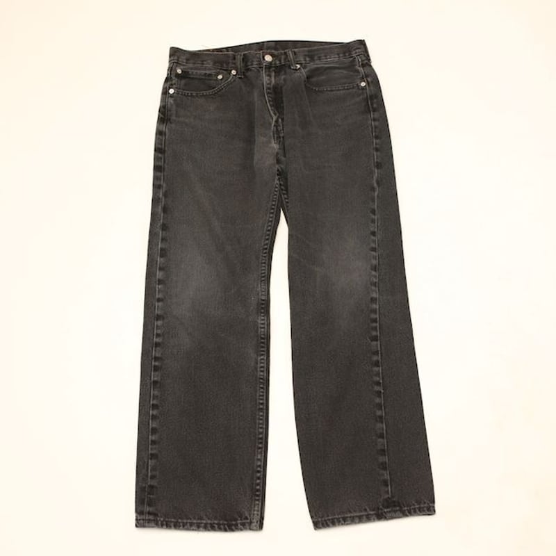 リーバイス 505 ブラックデニムパンツ Levi's Black Denim | Blue