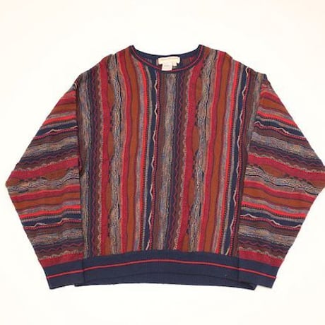 3D ニットセーター 3D knit Sweater＃