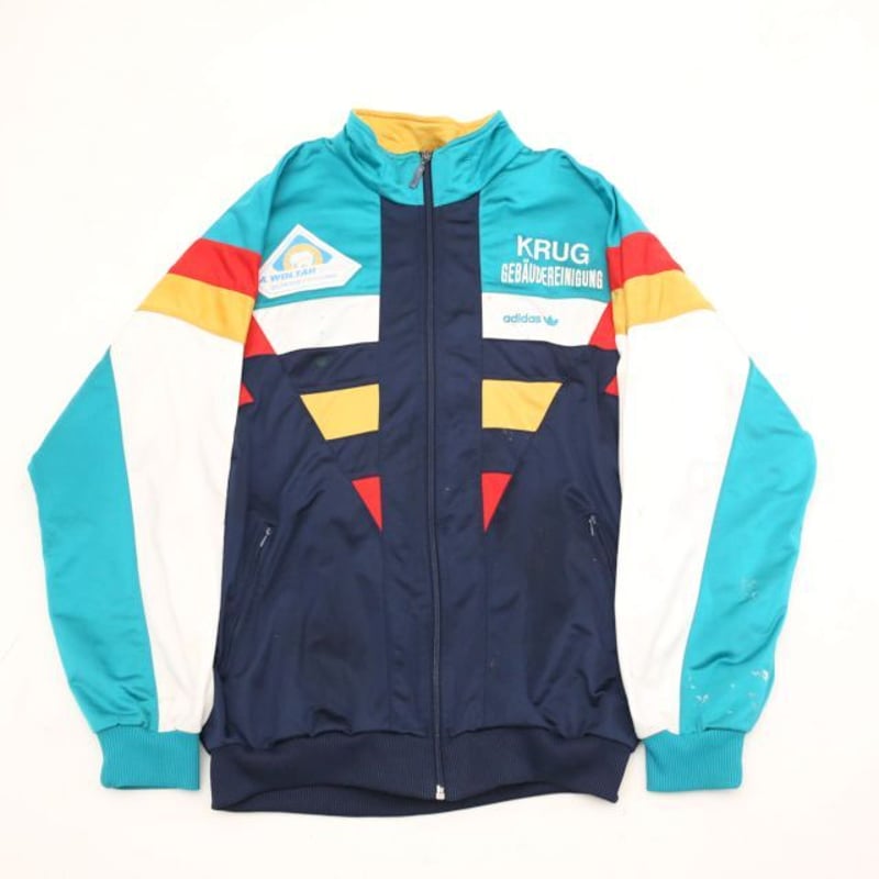 80s アディダス トラック ジャケット Adidas Track Jacket | Blue