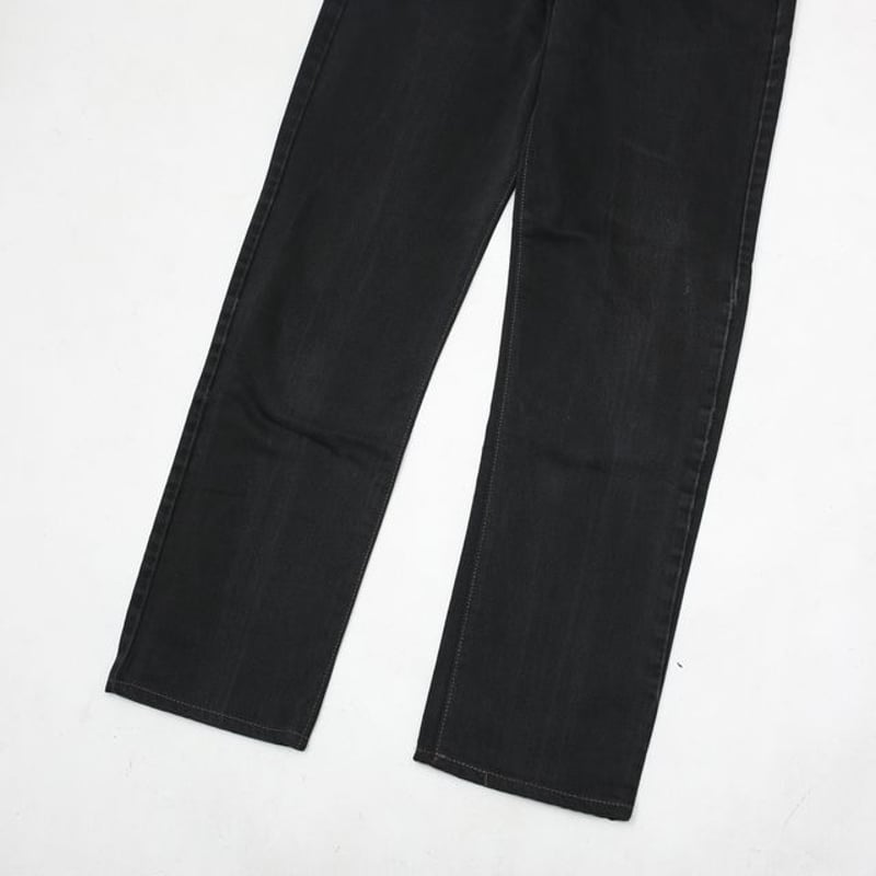 【LEVI’S】615 02ストレートデニムパンツ(W32L32)黒 英国製 LEVI'S】615 02ストレートデニムパンツ(W32L32)黒 英国製