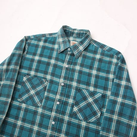 80's オザーク・トレイル プリントフランネルシャツ Ozark Trail Plaid Print Flannel L/S Shirt #