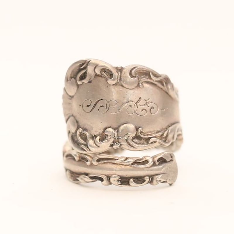 ヴィンテージ スプーンリング シルバー 925 Vintage Spoon Ring ヴィンテージ スプーンリング シルバー 925 Vintage Spoon Ring