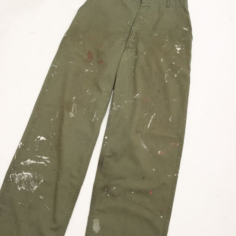 70's U.S.ARMY ベイカーパンツ ジッパー 軍パン Military Utility 70's U.S.ARMY ベイカーパンツ ジッパー 軍パン Military Utility
