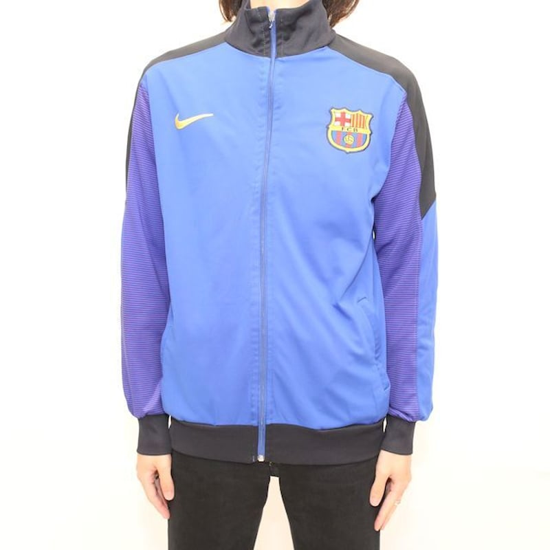 ナイキ バルセロナトラックジャケット NIKE FC Barcelona ＃ | Blue