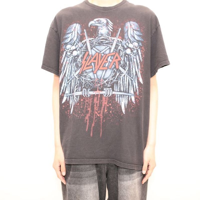 スレイヤー バンドTシャツ Slayer T-shirt# | Blue