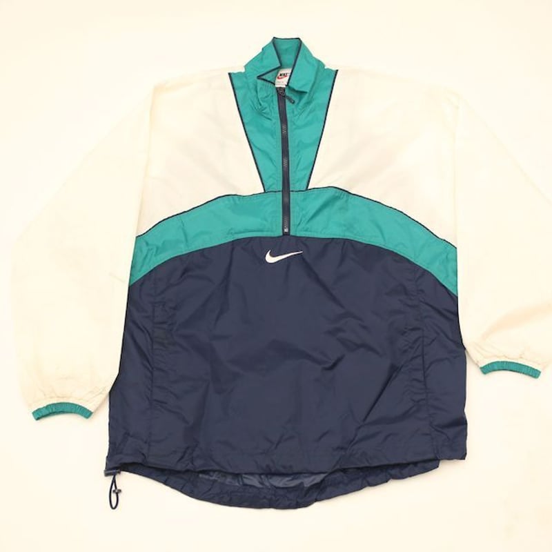 ナイキ ハーフジップ ナイロンジャケット Nike | Blue ナイキ ハーフジップ ナイロンジャケット Nike | Blue