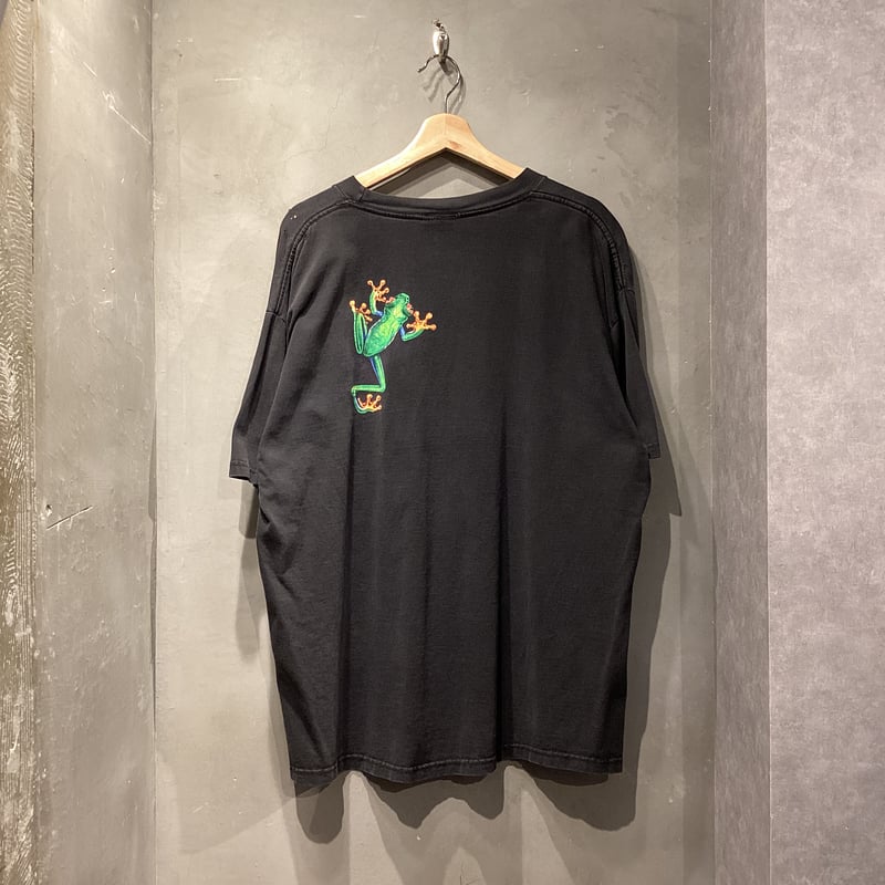 90's カエル Tシャツ 90's Frog T-Shirt | Blue