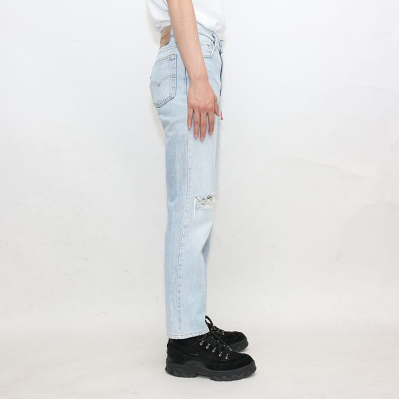 90's アメリカ製 リーバイス 510 ダメージデニム パンツ Levi's 90's アメリカ製 リーバイス 510 ダメージデニム パンツ Levi's