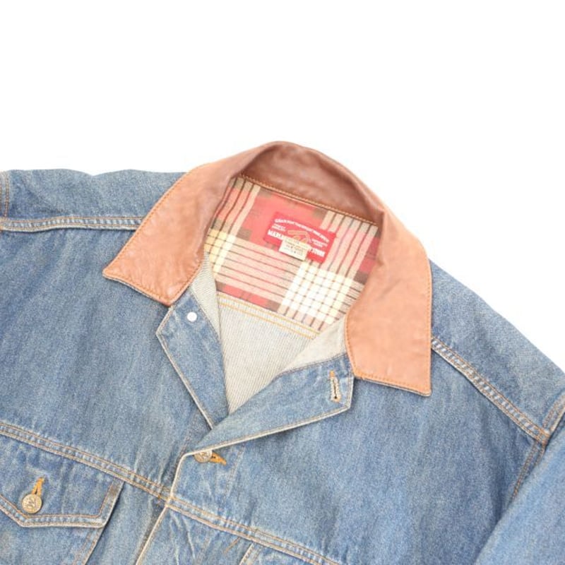 90s マルボロ デニムジャケット Marlboro Denim Jacket | Blue
