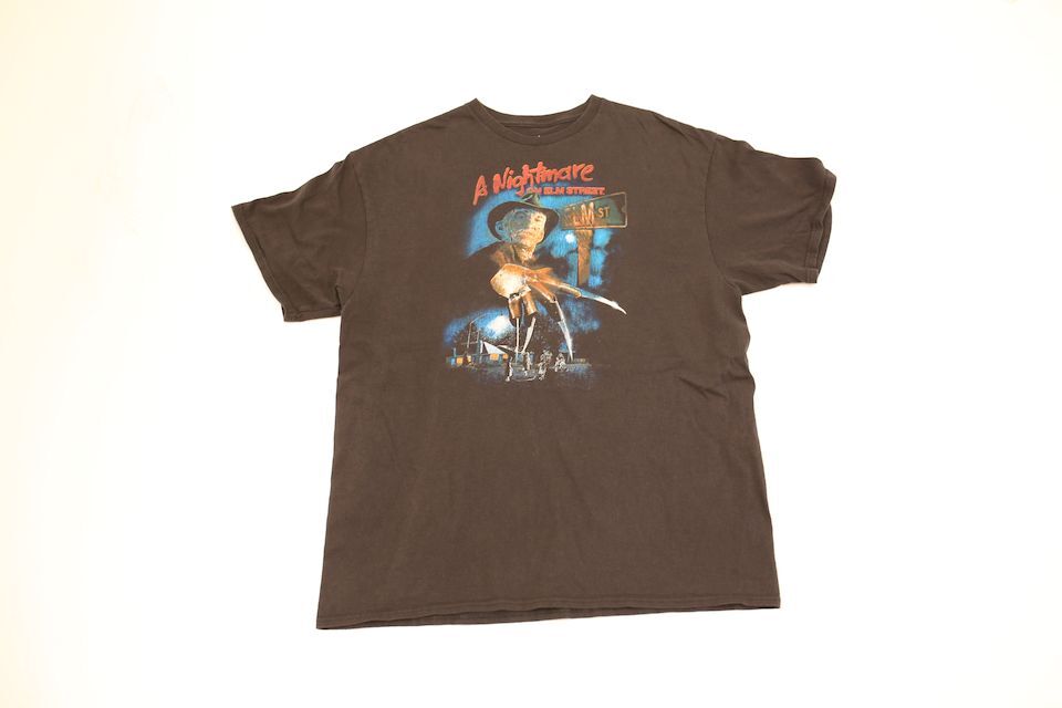 ”エルム街の悪夢” フレディ Tシャツ A Nightmare On Elm Street#